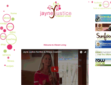 Tablet Screenshot of jaynejustice.com